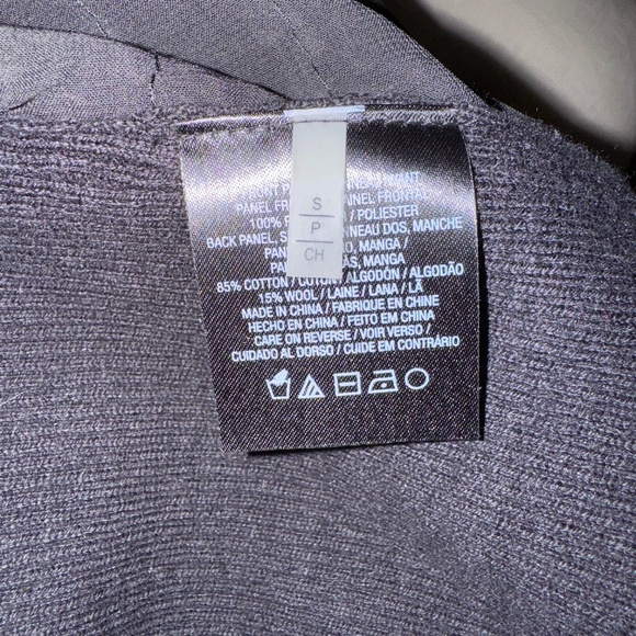 T Tahari Fringed Cardigan Wool/Cotton Sweater Sz S - Picture 6 of 7